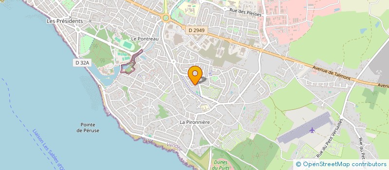 localisation de l'entreprise TEAM SURFCASTING ATLANTIQUE à LES SABLES D'OLONNE