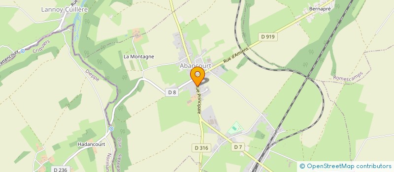 localisation de l'entreprise TEAM SX GAUMOND  LANNOY-CUILLERE