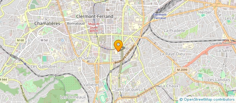 localisation de l'entreprise TEAM TAM  CLERMONT-FERRAND