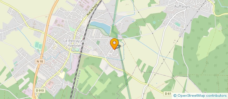 localisation de l'entreprise TEAM@TECH  LE PERRAY-EN-YVELINES