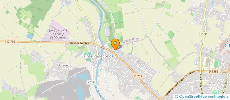 localisation de l'entreprise TEAM THOUARS AVENTURES  THOUARS