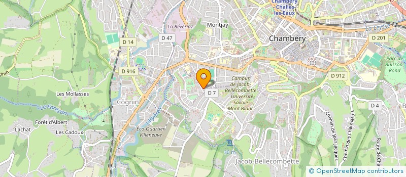 localisation de l'entreprise TEAM TOMTE3H  CHAMBERY