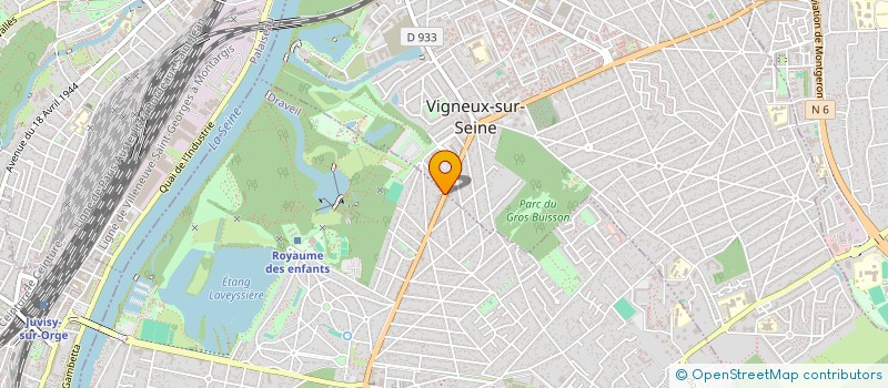 localisation de l'entreprise TEAM TOP 91 à DRAVEIL