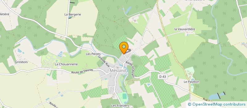 localisation de l'entreprise TEAM TOUT A FOND  MESLAND