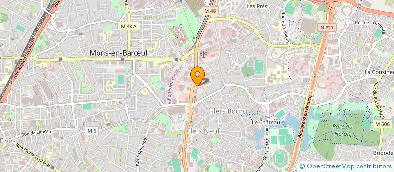 localisation de l'entreprise TEAM TOY LILLE à VILLENEUVE-D'ASCQ