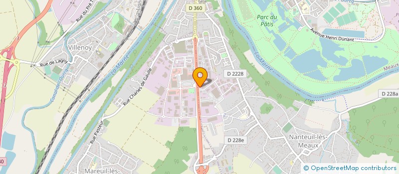localisation de l'entreprise TEAM TOY MEAUX à NANTEUIL-LES-MEAUX
