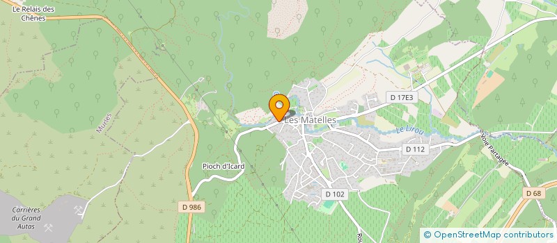 localisation de l'entreprise TEAM TRAINING  LES MATELLES