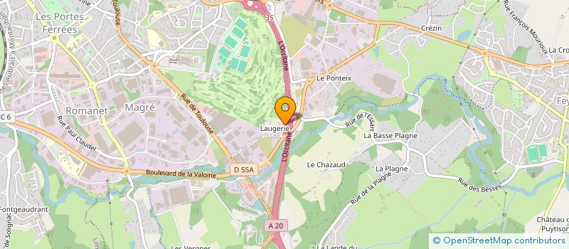 localisation de l'entreprise TEAM TRAJECTOIRE DB à LIMOGES