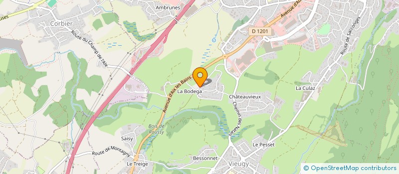 localisation de l'entreprise TEAM TRANSPORTS 74 à ANNECY