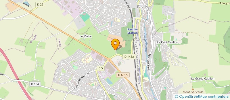 localisation de l'entreprise TEAM TRI CAUX AUSTREBERTHE  BARENTIN