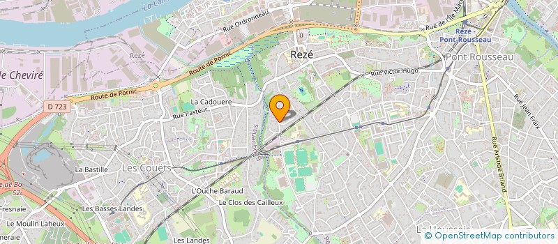 localisation de l'entreprise TEAM TROC  REZE