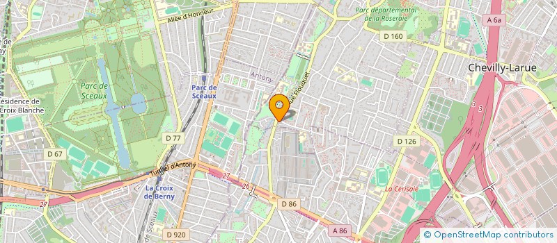 localisation de l'entreprise TEAM TTW TRANS  L'HAY-LES-ROSES