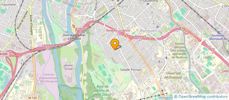 localisation de l'entreprise TEAM TUC TRI ABSOLU RAID  TOULOUSE