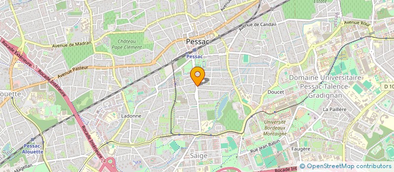 localisation de l'entreprise TEAM TUTUT  PESSAC