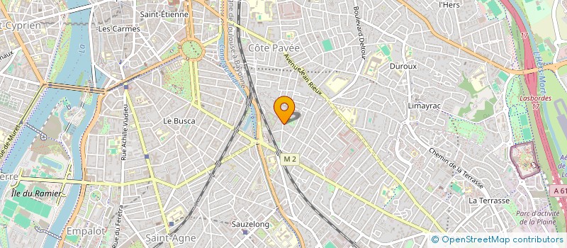 localisation de l'entreprise TEAM UP  TOULOUSE