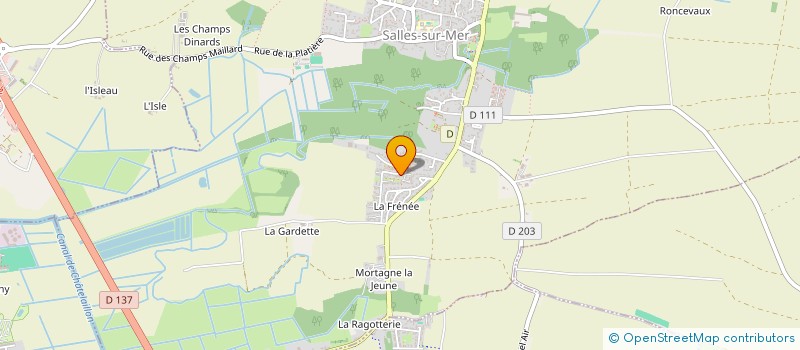 localisation de l'entreprise TEAM UP SKILLS  SALLES-SUR-MER