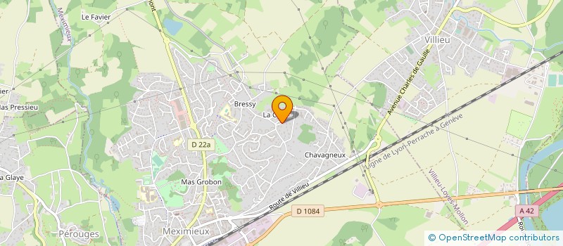 localisation de l'entreprise TEAM VAL RACING à MEXIMIEUX