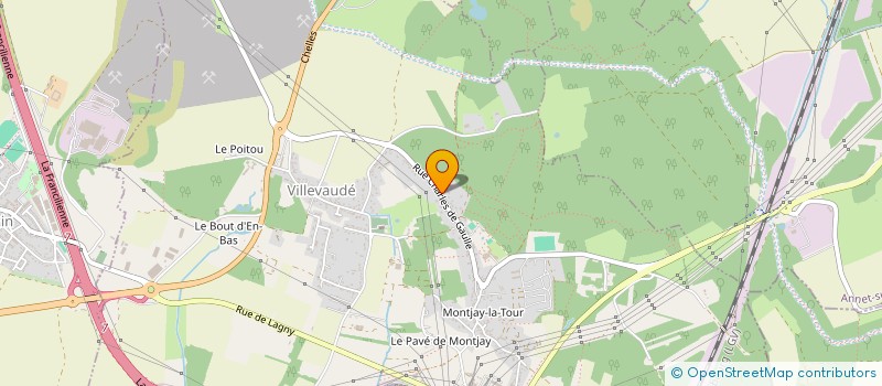 localisation de l'entreprise TEAM VHR à VILLEVAUDE