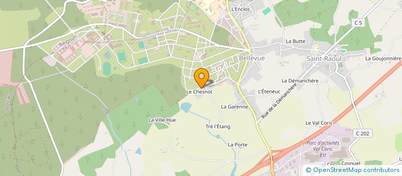 localisation de l'entreprise TEAM WEST RACING  GUER