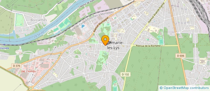 localisation de l'entreprise TEAM WEZ à DAMMARIE-LES-LYS