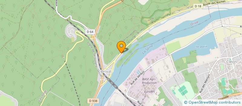 localisation de l'entreprise TEAM XC PACOME à ORIVAL