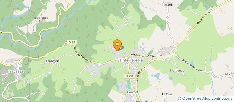 localisation de l'entreprise TEAM YGSF  SAINTE-FEREOLE