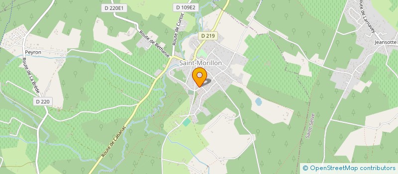 localisation de l'entreprise TEAM4IMMO  SAINT-MORILLON