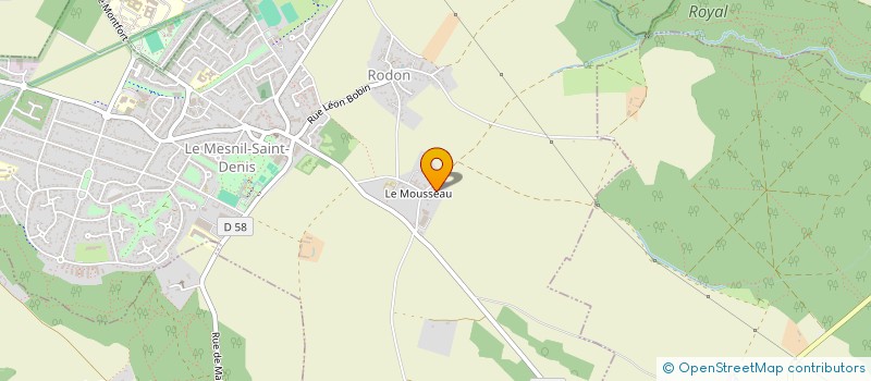 localisation de l'entreprise TEAMACTION  LE MESNIL-SAINT-DENIS