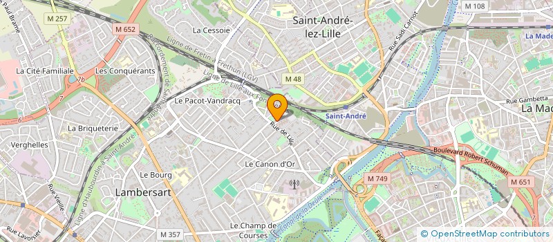 localisation de l'entreprise TEAMALEX MEDICAL TECHNOLOGIES à HOUPLINES