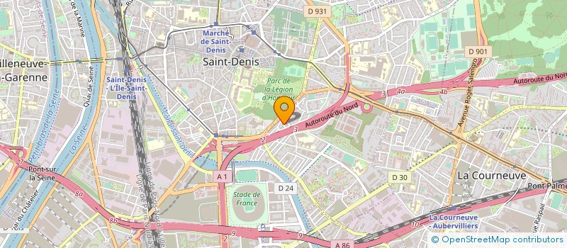 localisation de l'entreprise TEAMCE TECHNOLOGIES à SAINT-DENIS