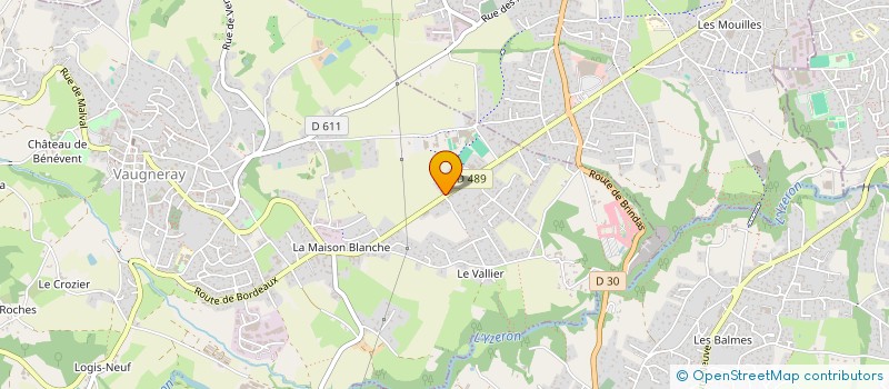 localisation de l'entreprise TEAMCLEAN  VAUGNERAY