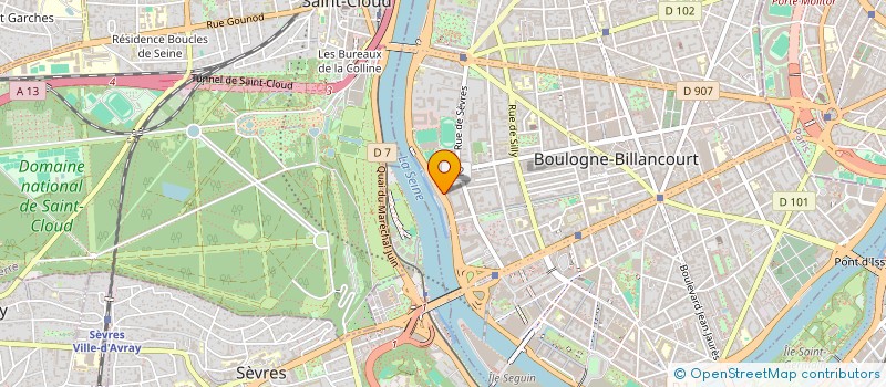 localisation de l'entreprise TEAMEO à BOULOGNE-BILLANCOURT