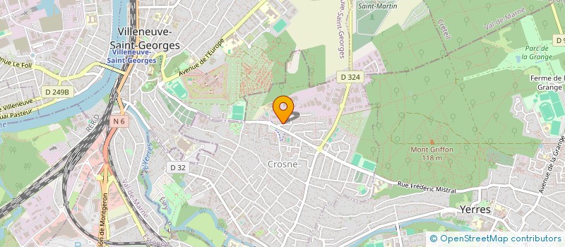 localisation de l'entreprise TEAMFAYTRAINER  CROSNE