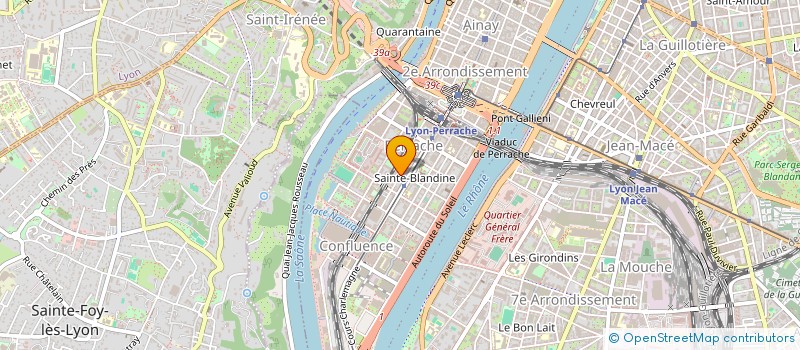 localisation de l'entreprise TEAMFOND à LYON