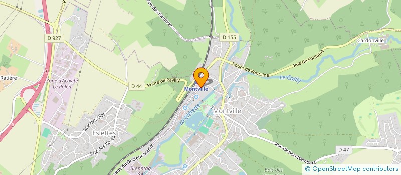 localisation de l'entreprise TEAMGORAID à MONTVILLE