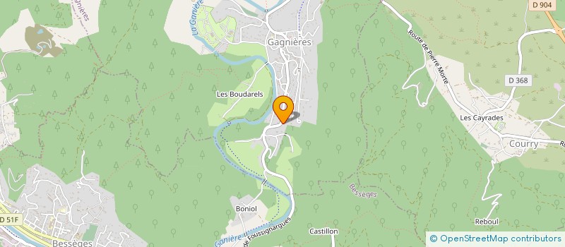 localisation de l'entreprise TEAMJNOUNEEYRACING  GAGNIERES