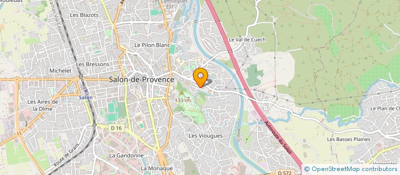 localisation de l'entreprise TEAMLINEFPV13  SALON-DE-PROVENCE