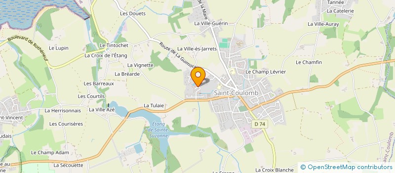 localisation de l'entreprise TEAMMATE GROUP à SAINT-COULOMB