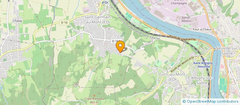 localisation de l'entreprise TEAMO  SAINT-GERMAIN-AU-MONT-D'OR