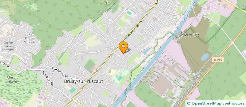 localisation de l'entreprise TEAMPECHE BRUAY SUR L'ESCAUT  BRUAY-SUR-L'ESCAUT