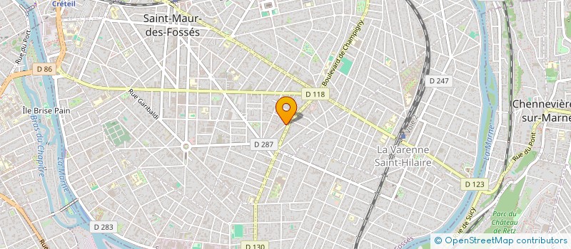 localisation de l'entreprise TEAMPIC à SAINT-MAUR-DES-FOSSES