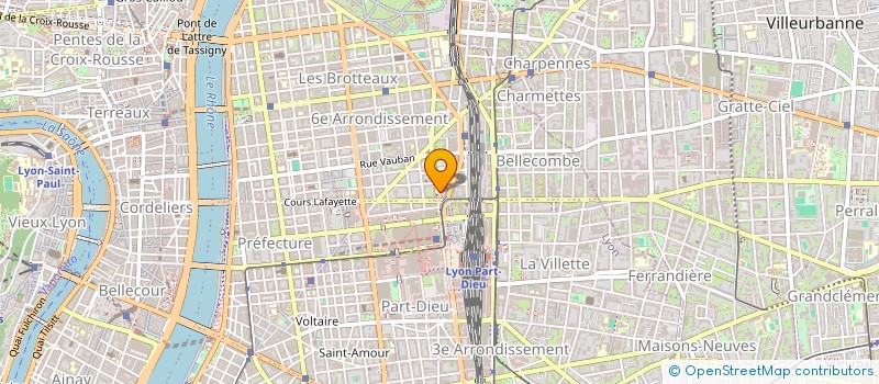 localisation de l'entreprise TEAMSQUARE à LYON