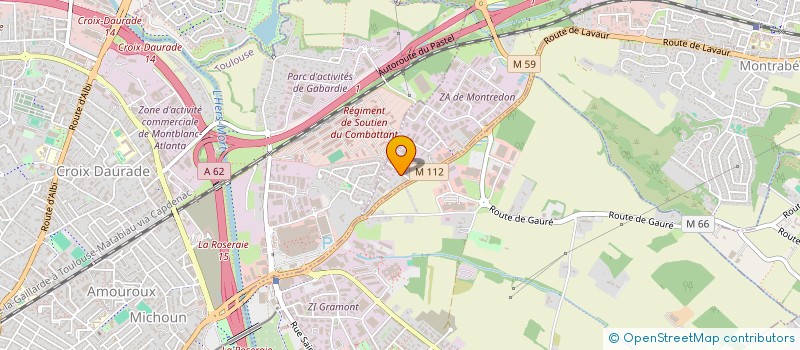localisation de l'entreprise TEAMTECH à TOULOUSE