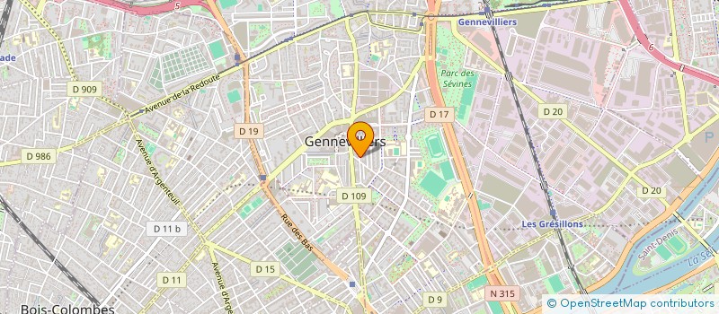 localisation de l'entreprise TEAMUNIT IT  GENNEVILLIERS