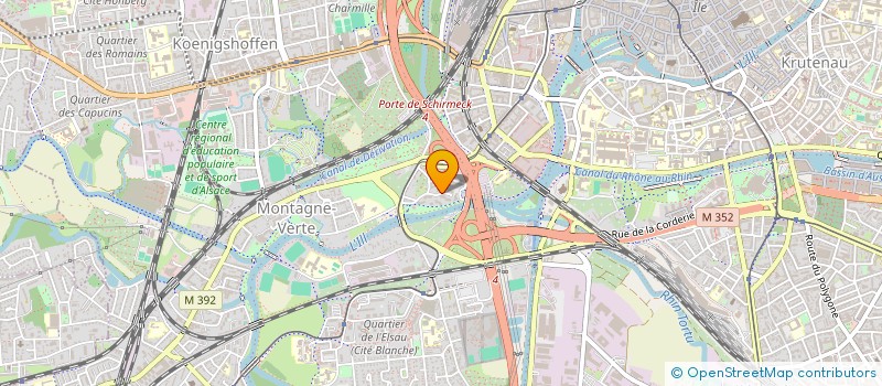 localisation de l'entreprise TEAMWERK STRASBOURG à STRASBOURG