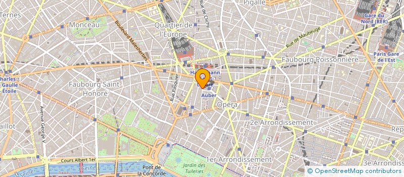localisation de l'entreprise TEAMWORK à PARIS