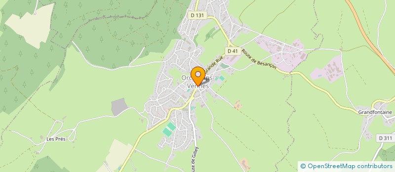 localisation de l'entreprise TEAMWORK MEDIA FRANCE  GUYANS-VENNES