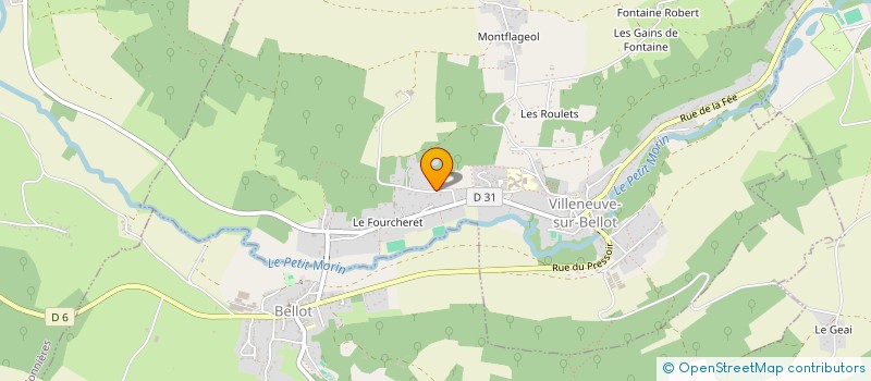 localisation de l'entreprise TEAMYACE  VILLENEUVE-SUR-BELLOT