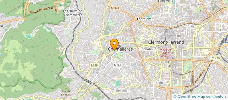 localisation de l'entreprise TEARS PROJECT à CHAMALIERES