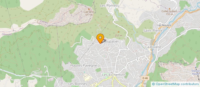 localisation de l'entreprise TEAS  TOULON